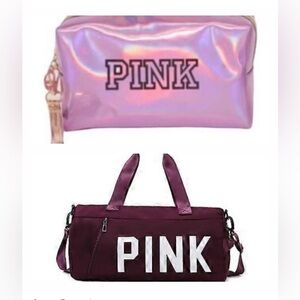 New Women’s duffle bag & makeup bag